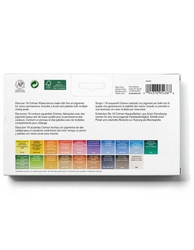 Cotman Watercolour 20pc