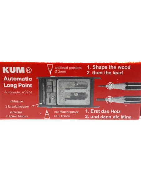 Sacapuntas automatic AS2M Long Point