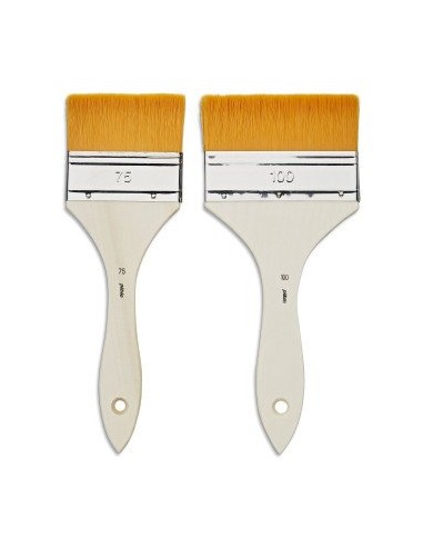 Juego 2 paletinas poliamida dorada