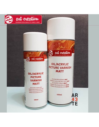 Barniz óleo/acrílico en spray Mate Art creation