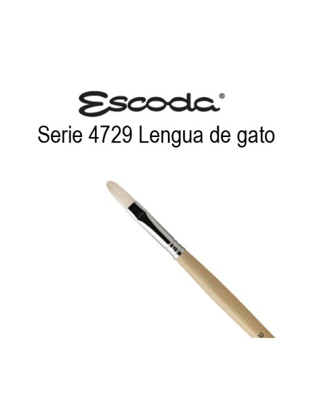 Escoda 4729 Cerda blanca