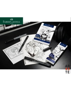 4 Pitt Manga Black Set 2