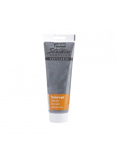 Texture Gel Black Sand Studio Acrylics