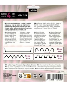 Raspador de metal 4 caras... 2