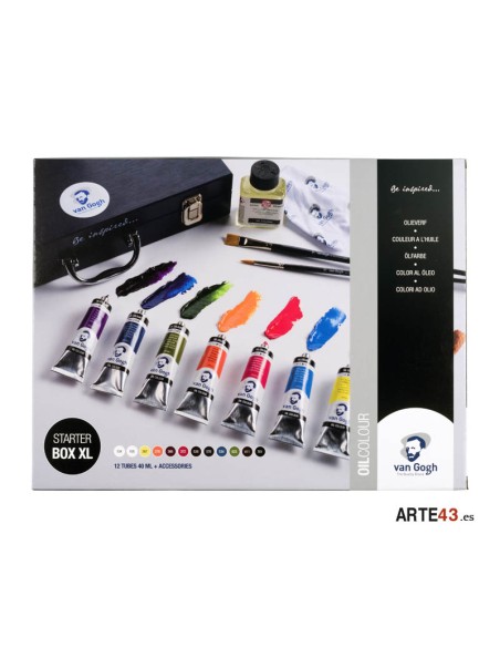 Van Gogh caja XL para principiantes (óleo)