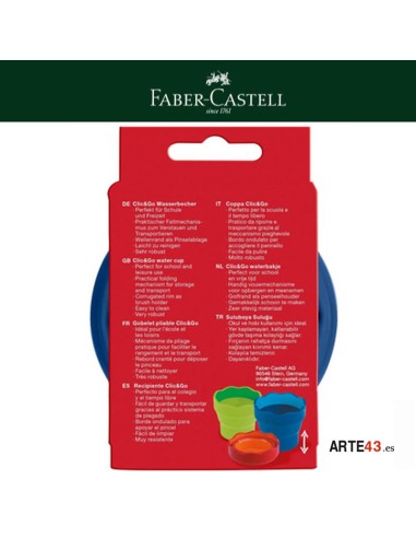 Clic & Go, vaso para el agua.