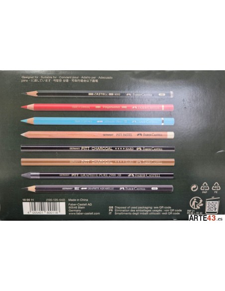 36 Art & Graphic artists´ pencils