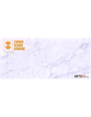 Turner Design Gouache 12 colours set