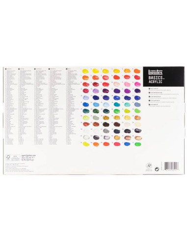 Basics acrylic, Liquitex