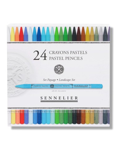 Lápiz pastel (paisaje)