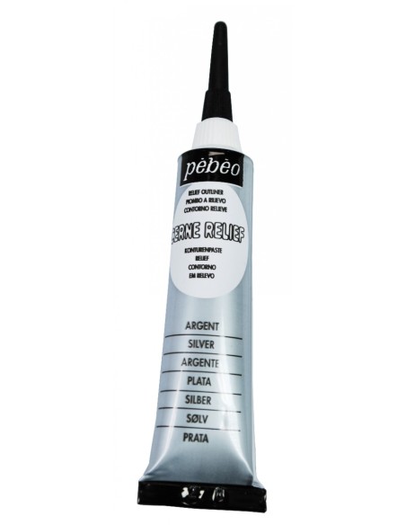 Pintura relieve para vidrio Cerne Relief de Pebeo