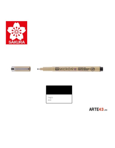 Pigma Micron 12 Negro