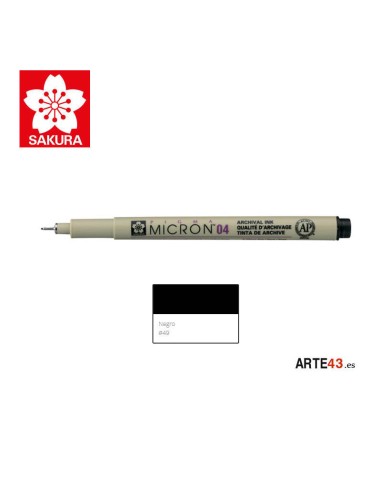 Pigma Micron 04 Negro