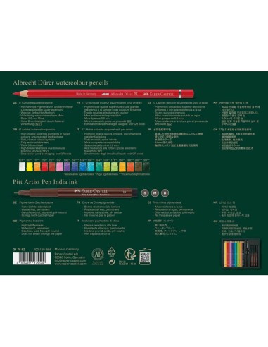 Estuche Albrecht Dürer & Pitt Artist Pen (21 pz)