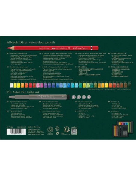 Estuche Albrecht Dürer & Pitt Artist Pen (37 pz)