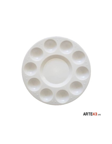 Paleta de plástico redonda