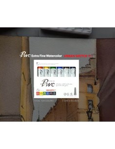 PWC acuarela extrafina Urban sketch set 2