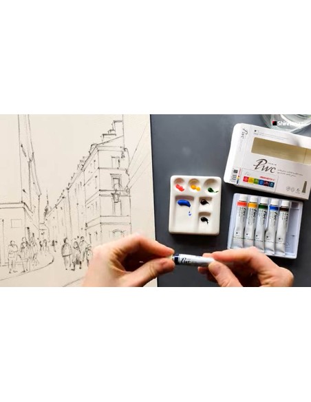 PWC Premium Urban Sketch Set