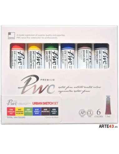 PWC Premium Urban Sketch Set
