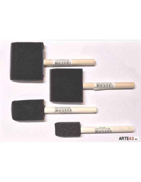 Pincel Foam plano
