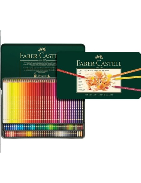 Lápiz polychromos estuche madera 120