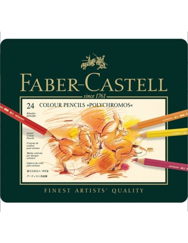 Lápiz polychromos estuche 24