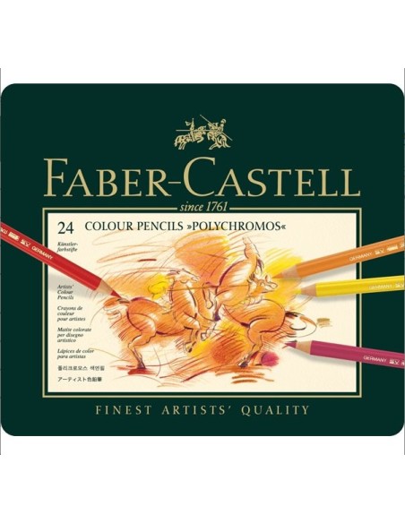 Lápiz polychromos estuche 24