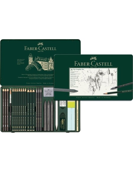 26 Pitt Graphite Set Faber-Castell