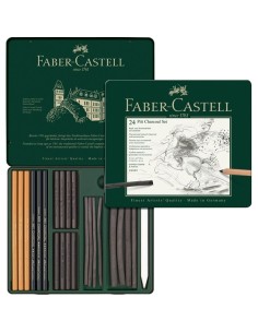 Pitt Charcoal set Faber Catell 2