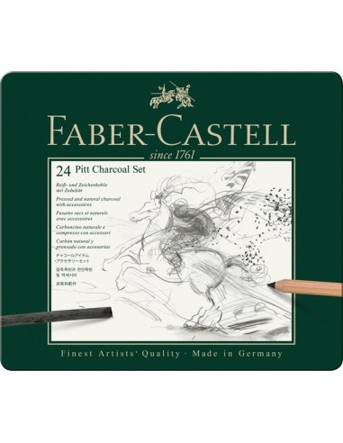 Pitt Charcoal set Faber Catell