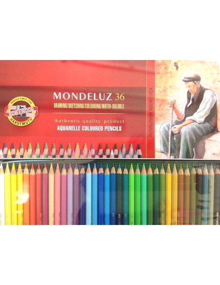 Lápices acuarelables Mondeluz