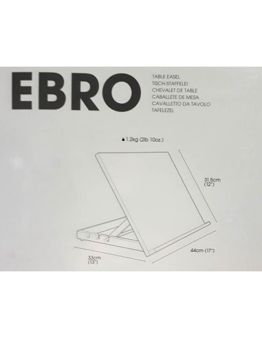 Caballete (atril) Ebro