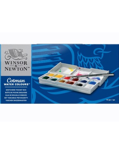 Cotman water colours Sketcher pocket box