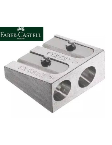 Sacapuntas doble (Grafito y color)