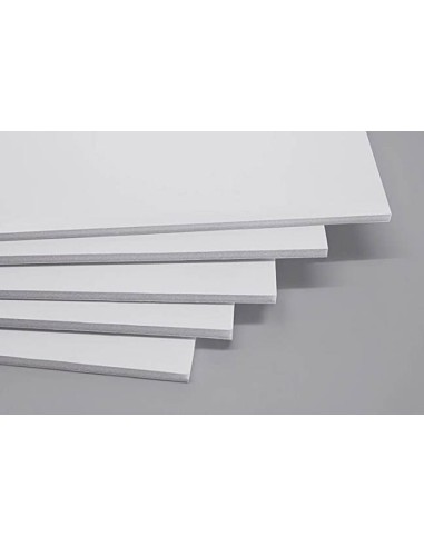 Cartón pluma blanco