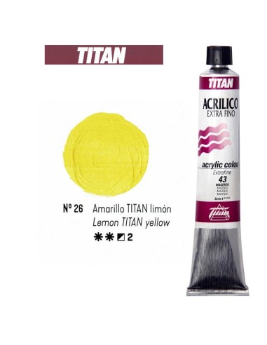 Acrílico Titan Extrafino