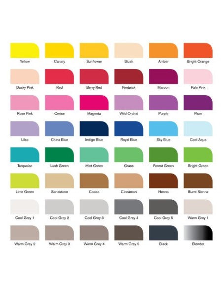 Brushmarker essential collection set x48