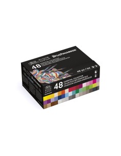 Brushmarker essential collection set x48 2