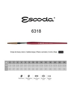 Escoda 6318 2