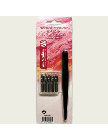 Plumilla Art Creation con 5 puntas