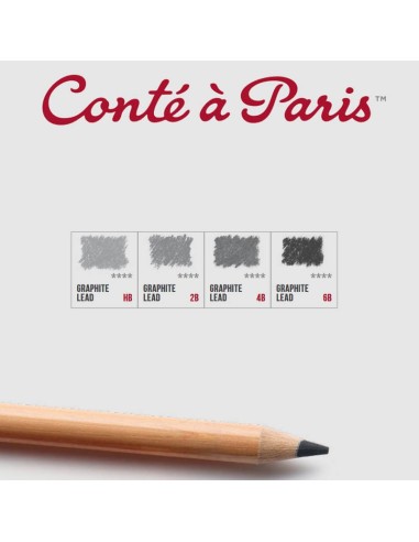 Lapiz Conté Mina de plomo