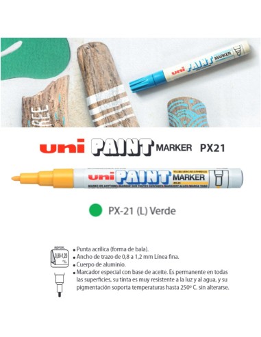 Uni Paint Colores PX 21