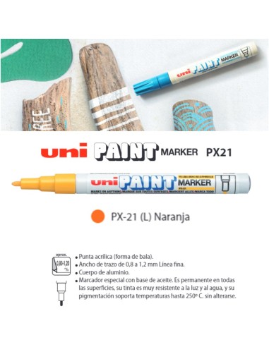 Uni Paint Colores PX 21