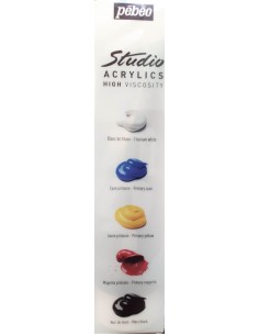 Studio Acrylic primary set 250ml 2