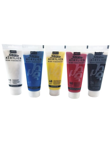 Studio Acrylic primary set 250ml