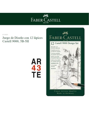 12 Castell 9000 Design set