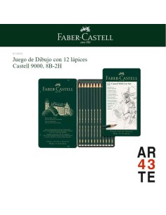 12 Castell 9000 Art set