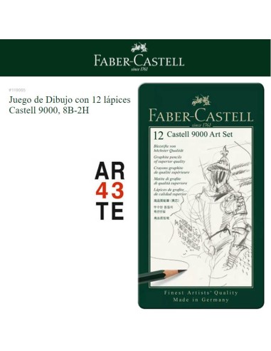 12 Castell 9000 Art set