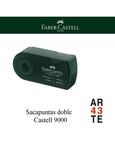 Sacapuntas doble Castell 9000