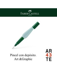 Pincel con depósito. Art and Graphic